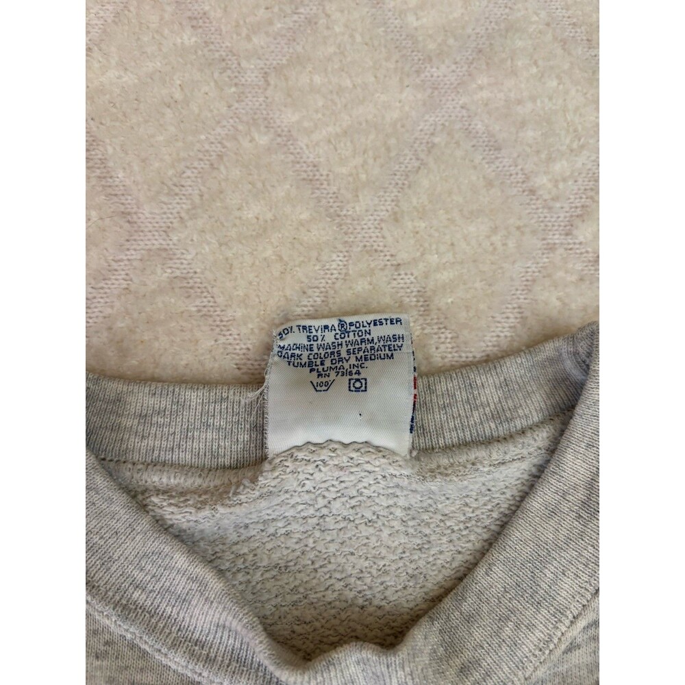 Vtg Santee Sweats 80s USA Made Hard Rock Cafe New York Embroidered Sweatshirt L - Picture 14 of 16